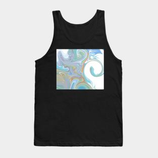 Abstract blues Tank Top